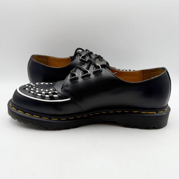 Dr. Martens Womens Ramsey Lace Up Oxfords EU 45 US 12 Black Leather EUC - Picture 7 of 14